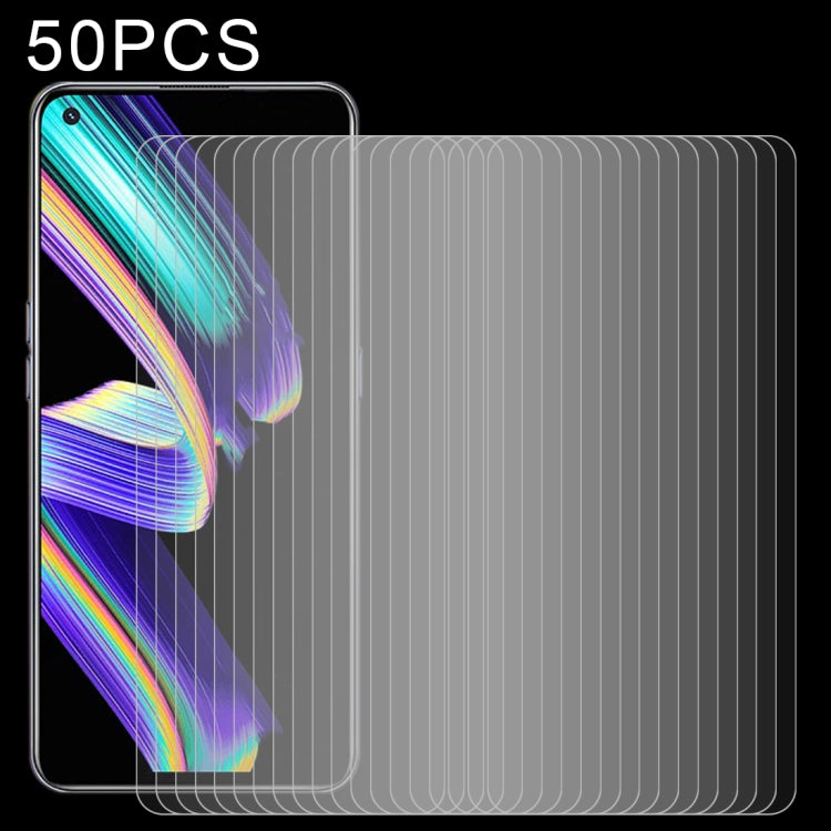 50 PCS 0.26mm 9H 2.5D Tempered Glass Film, For OPPO Realme Q3 5G / Q3i 5G (50 PCS), For OPPO Realme GT Neo / GT Neo Flash (50 PCS), For OPPO Realme V13 5G (50 PCS), For OPPO Realme X7 Max 5G (50 PCS), For OPPO Realme Narzo 30 5G (50 PCS)