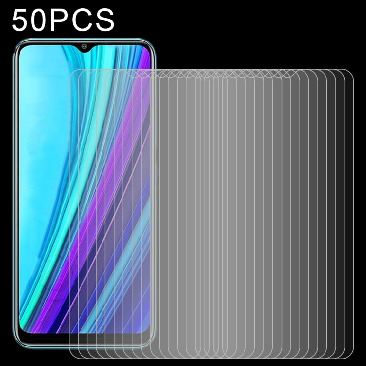 50 PCS 0.26mm 9H 2.5D Tempered Glass Film, For OPPO Realme Q3 5G / Q3i 5G (50 PCS), For OPPO Realme GT Neo / GT Neo Flash (50 PCS), For OPPO Realme V13 5G (50 PCS), For OPPO Realme X7 Max 5G (50 PCS), For OPPO Realme Narzo 30 5G (50 PCS)