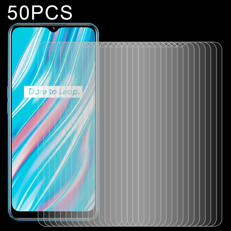 50 PCS 0.26mm 9H 2.5D Tempered Glass Film, For OPPO Realme Q3 5G / Q3i 5G (50 PCS), For OPPO Realme GT Neo / GT Neo Flash (50 PCS), For OPPO Realme V13 5G (50 PCS), For OPPO Realme X7 Max 5G (50 PCS), For OPPO Realme Narzo 30 5G (50 PCS)