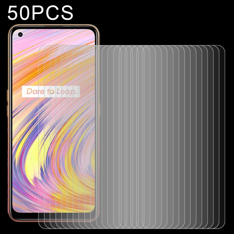 50 PCS 0.26mm 9H 2.5D Tempered Glass Film, For OPPO Realme Q3 5G / Q3i 5G (50 PCS), For OPPO Realme GT Neo / GT Neo Flash (50 PCS), For OPPO Realme V13 5G (50 PCS), For OPPO Realme X7 Max 5G (50 PCS), For OPPO Realme Narzo 30 5G (50 PCS)