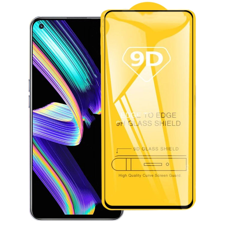 9D Full Glue Full Screen Tempered Glass Film, For OPPO Realme Q3 5G / Q3i 5G (1 PC), For OPPO Realme GT Neo / GT Neo Flash (1 PC), For OPPO Realme V13 5G (1 PC), For OPPO Realme X7 Max 5G (1 PC), For OPPO Realme Narzo 30 5G (1 PC)