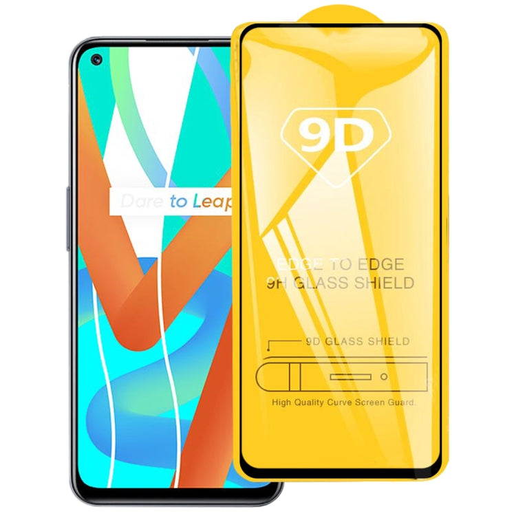 9D Full Glue Full Screen Tempered Glass Film, For OPPO Realme Q3 5G / Q3i 5G (1 PC), For OPPO Realme GT Neo / GT Neo Flash (1 PC), For OPPO Realme V13 5G (1 PC), For OPPO Realme X7 Max 5G (1 PC), For OPPO Realme Narzo 30 5G (1 PC)