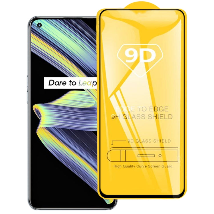 9D Full Glue Full Screen Tempered Glass Film, For OPPO Realme Q3 5G / Q3i 5G (1 PC), For OPPO Realme GT Neo / GT Neo Flash (1 PC), For OPPO Realme V13 5G (1 PC), For OPPO Realme X7 Max 5G (1 PC), For OPPO Realme Narzo 30 5G (1 PC)