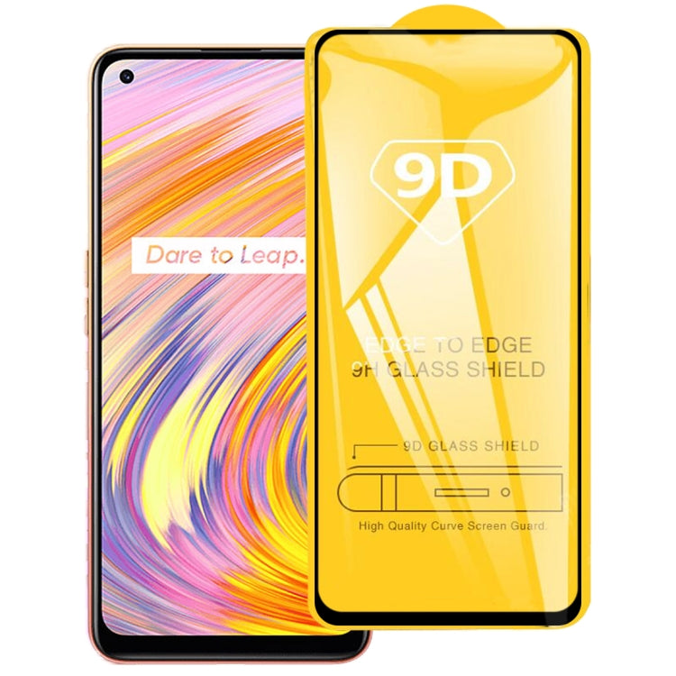 9D Full Glue Full Screen Tempered Glass Film, For OPPO Realme Q3 5G / Q3i 5G (1 PC), For OPPO Realme GT Neo / GT Neo Flash (1 PC), For OPPO Realme V13 5G (1 PC), For OPPO Realme X7 Max 5G (1 PC), For OPPO Realme Narzo 30 5G (1 PC)