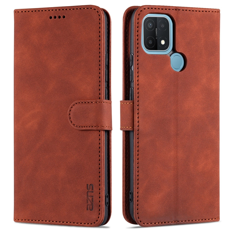 AZNS Skin Feel Calf Texture Horizontal Flip Leather Case with Card Slots &amp; Holder &amp; Wallet