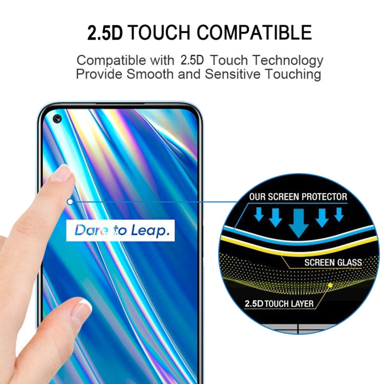 Full Glue Full Cover Screen Protector Tempered Glass Film, For OPPO Realme Q3 5G / Q3i 5G (1 PC), For OPPO Realme GT Neo / GT Neo Flash (1 PC), For OPPO Realme V13 5G (1 PC), For OPPO Realme X7 Max 5G (1 PC), For OPPO Realme Narzo 30 5G (1 PC)