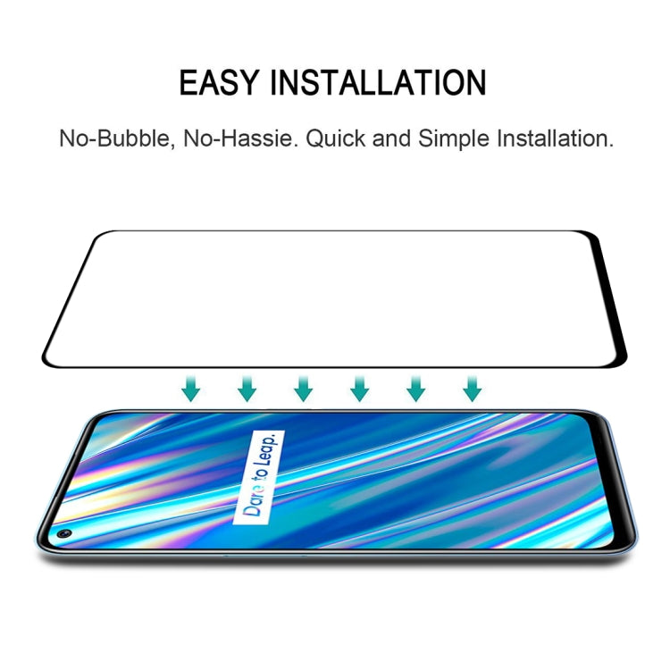 Full Glue Full Cover Screen Protector Tempered Glass Film, For OPPO Realme Q3 5G / Q3i 5G (1 PC), For OPPO Realme GT Neo / GT Neo Flash (1 PC), For OPPO Realme V13 5G (1 PC), For OPPO Realme X7 Max 5G (1 PC), For OPPO Realme Narzo 30 5G (1 PC)