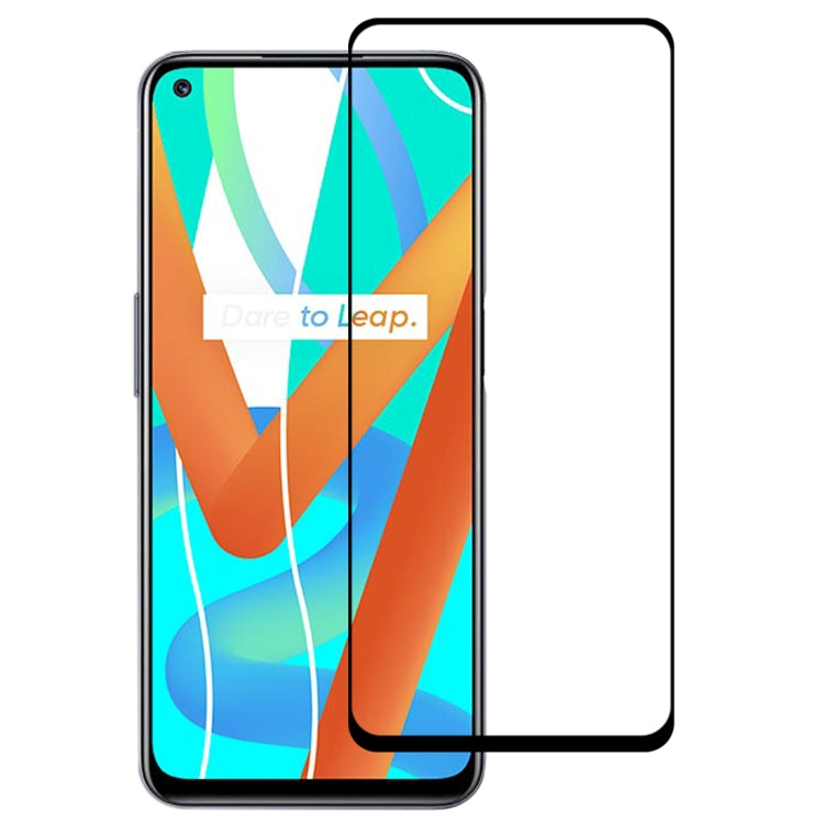Full Glue Full Cover Screen Protector Tempered Glass Film, For OPPO Realme Q3 5G / Q3i 5G (1 PC), For OPPO Realme GT Neo / GT Neo Flash (1 PC), For OPPO Realme V13 5G (1 PC), For OPPO Realme X7 Max 5G (1 PC), For OPPO Realme Narzo 30 5G (1 PC)���������...