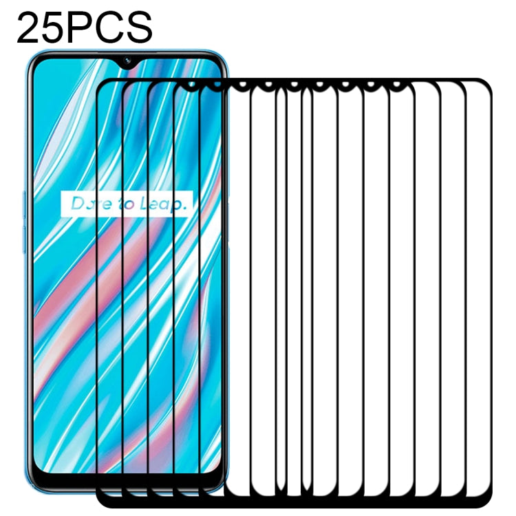 25 PCS Full Glue Full Screen Tempered Glass Film, For OPPO Realme Q3 5G / Q3i 5G (25 PCS), For OPPO Realme GT Neo / GT Neo Flash (25 PCS), For OPPO Realme V13 5G (25 PCS), For OPPO Realme X7 Max 5G (25 PCS), For OPPO Realme Narzo 30 5G (25 PCS)