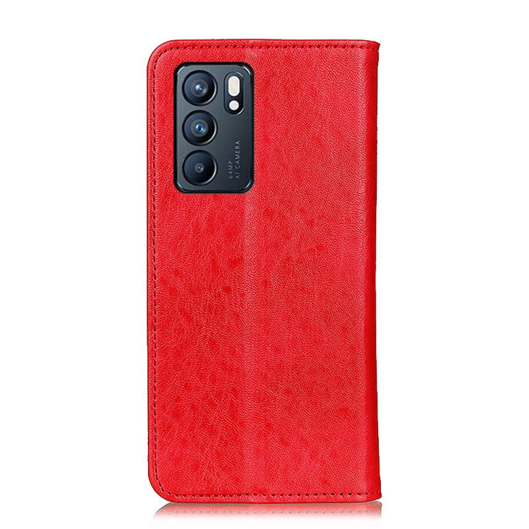 Magnetic Crazy Horse Texture Horizontal Flip Leather Case with Holder & Card Slots & Wallet, For OPPO Reno6 5G, For OPPO Reno6 Pro 5G, For OPPO Reno6 Pro+ 5G