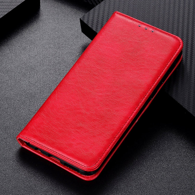 Magnetic Crazy Horse Texture Horizontal Flip Leather Case with Holder & Card Slots & Wallet, For OPPO Reno6 5G, For OPPO Reno6 Pro 5G, For OPPO Reno6 Pro+ 5G