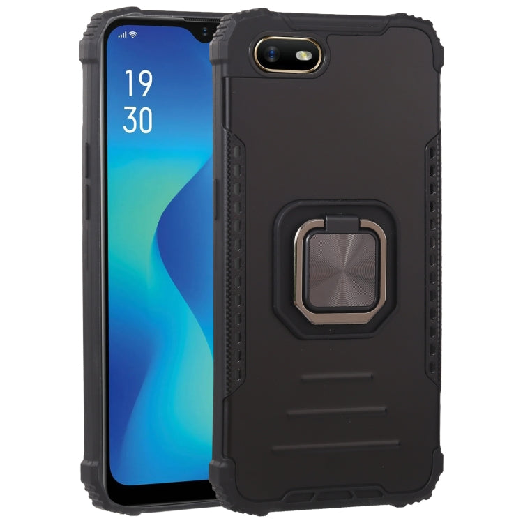 Fierce Warrior Series Armor All-inclusive Shockproof Aluminum Alloy + TPU Protective Case with Ring Holder, For LG K51, For OPPO A1k, For OPPO A73, For vivo V20