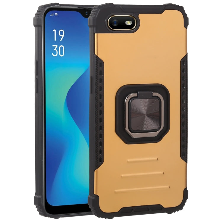 Fierce Warrior Series Armor All-inclusive Shockproof Aluminum Alloy + TPU Protective Case with Ring Holder, For LG K51, For OPPO A1k, For OPPO A73, For vivo V20