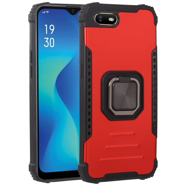 Fierce Warrior Series Armor All-inclusive Shockproof Aluminum Alloy + TPU Protective Case with Ring Holder, For LG K51, For OPPO A1k, For OPPO A73, For vivo V20