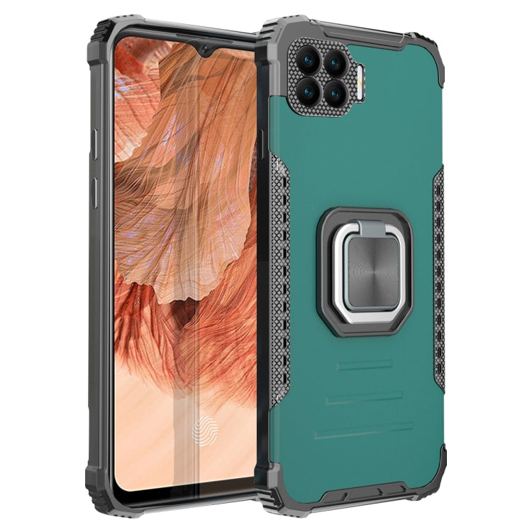 Fierce Warrior Series Armor All-inclusive Shockproof Aluminum Alloy + TPU Protective Case with Ring Holder, For LG K51, For OPPO A1k, For OPPO A73, For vivo V20