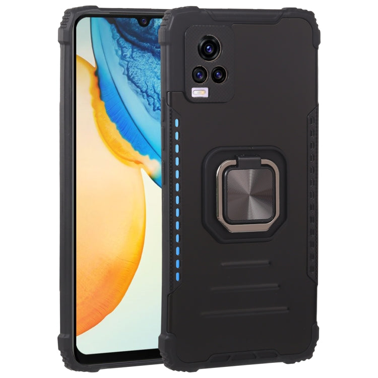 Fierce Warrior Series Armor All-inclusive Shockproof Aluminum Alloy + TPU Protective Case with Ring Holder, For LG K51, For OPPO A1k, For OPPO A73, For vivo V20