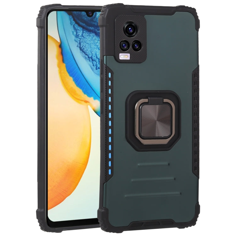 Fierce Warrior Series Armor All-inclusive Shockproof Aluminum Alloy + TPU Protective Case with Ring Holder, For LG K51, For OPPO A1k, For OPPO A73, For vivo V20