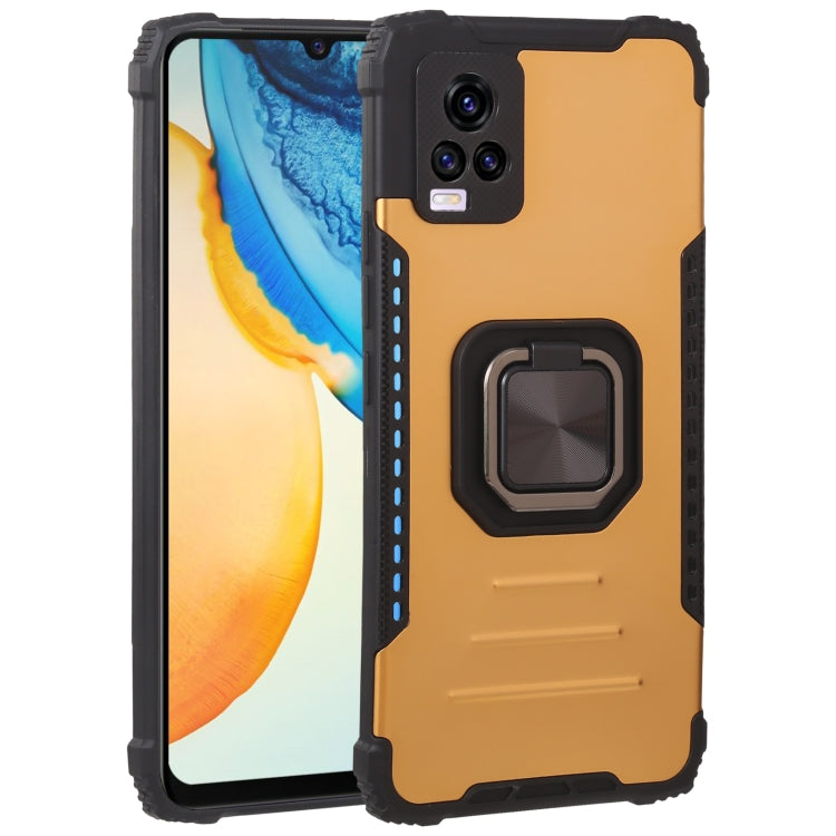 Fierce Warrior Series Armor All-inclusive Shockproof Aluminum Alloy + TPU Protective Case with Ring Holder, For LG K51, For OPPO A1k, For OPPO A73, For vivo V20