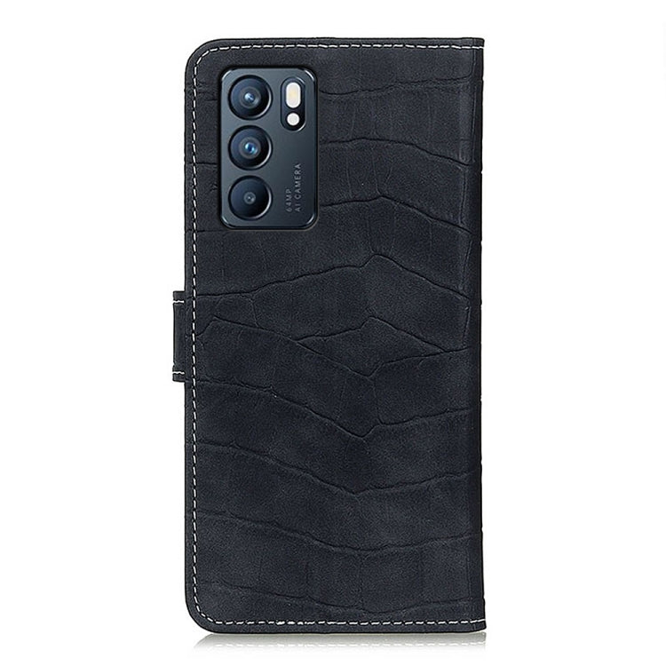 Crocodile Texture Horizontal Flip Leather Case with Holder & Card Slots & Wallet, For OPPO Reno6 5G, For OPPO Reno6 Pro 5G, For OPPO Reno6 Pro+ 5G