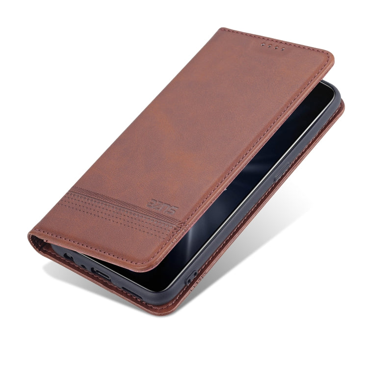 AZNS Magnetic Calf Texture Horizontal Flip Leather Case with Card Slots &amp; Holder &amp; Wallet, For OPPO K9 5G, For OPPO Reno6 / Reno6 Pro