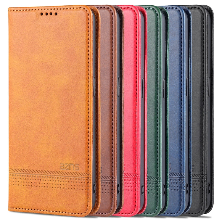 AZNS Magnetic Calf Texture Horizontal Flip Leather Case with Card Slots &amp; Holder &amp; Wallet, For OPPO K9 5G, For OPPO Reno6 / Reno6 Pro