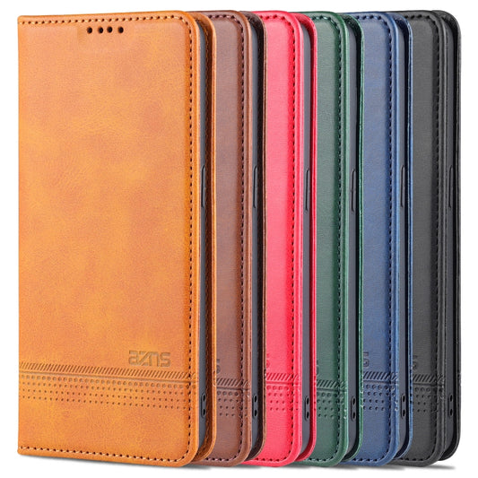 AZNS Magnetic Calf Texture Horizontal Flip Leather Case with Card Slots &amp; Holder &amp; Wallet, For OPPO K9 5G, For OPPO Reno6 / Reno6 Pro