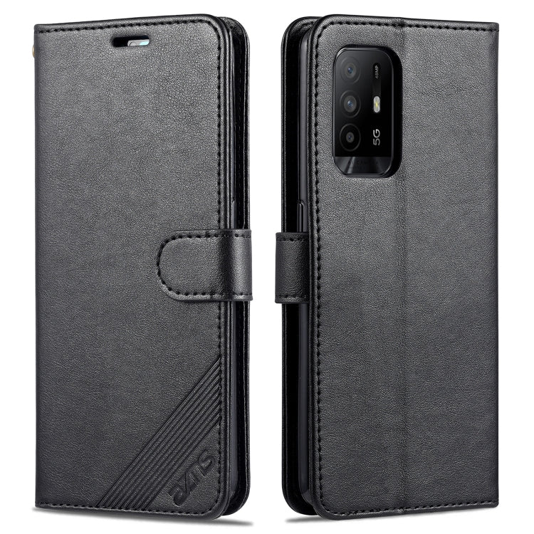 AZNS Sheepskin Texture Horizontal Flip Leather Case with Holder &amp; Card Slots &amp; Wallet, For OPPO A94 5G / Reno5Z 5G / F19 Pro+ 5G, For Xiaomi Redmi Note 9 4G, For Xiaomi Redmi Note 10 4G, For Xiaomi Redmi Note 10 Pro
