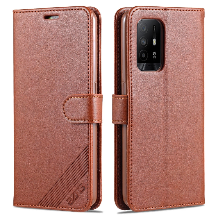 AZNS Sheepskin Texture Horizontal Flip Leather Case with Holder &amp; Card Slots &amp; Wallet, For OPPO A94 5G / Reno5Z 5G / F19 Pro+ 5G, For Xiaomi Redmi Note 9 4G, For Xiaomi Redmi Note 10 4G, For Xiaomi Redmi Note 10 Pro