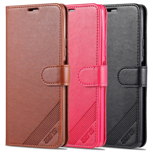 AZNS Sheepskin Texture Horizontal Flip Leather Case with Holder & Card Slots & Wallet, For OPPO A94 5G / Reno5Z 5G / F19 Pro+ 5G, For Xiaomi Redmi Note 9 4G, For Xiaomi Redmi Note 10 4G, For Xiaomi Redmi Note 10 Pro