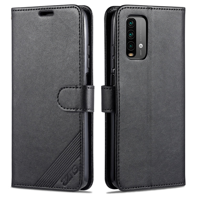 AZNS Sheepskin Texture Horizontal Flip Leather Case with Holder &amp; Card Slots &amp; Wallet, For OPPO A94 5G / Reno5Z 5G / F19 Pro+ 5G, For Xiaomi Redmi Note 9 4G, For Xiaomi Redmi Note 10 4G, For Xiaomi Redmi Note 10 Pro