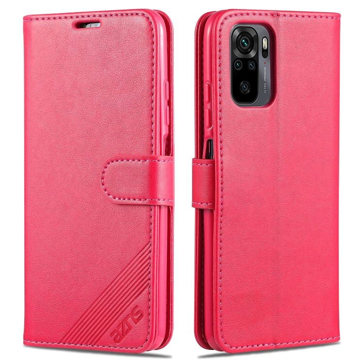 AZNS Sheepskin Texture Horizontal Flip Leather Case with Holder &amp; Card Slots &amp; Wallet, For OPPO A94 5G / Reno5Z 5G / F19 Pro+ 5G, For Xiaomi Redmi Note 9 4G, For Xiaomi Redmi Note 10 4G, For Xiaomi Redmi Note 10 Pro