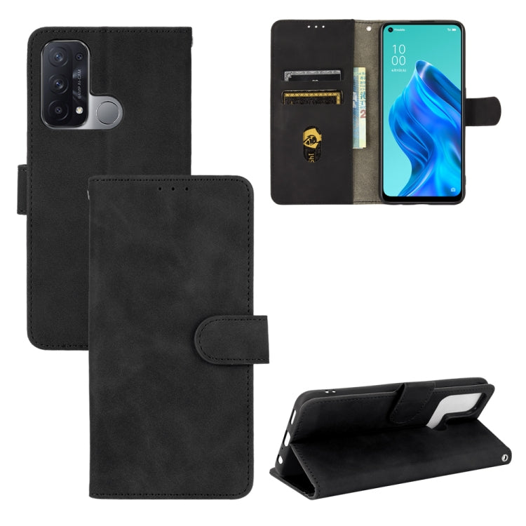 Solid Color Skin Feel Magnetic Buckle Horizontal Flip Calf Texture PU Leather Case with Holder & Card Slots & Wallet, For OPPO Reno5 A(Japan), For OPPO Reno6 Pro+, For OPPO Reno6 Pro, For OPPO Reno6