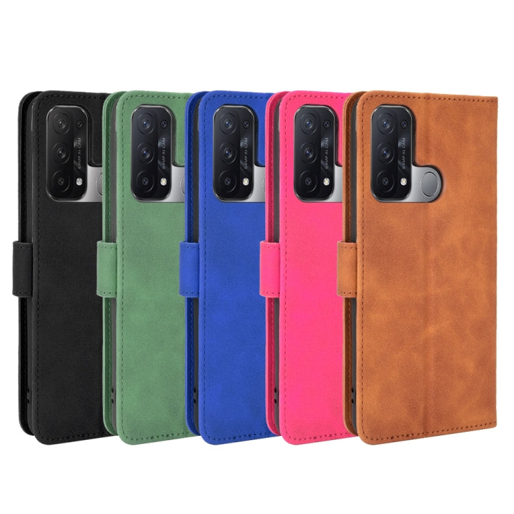 Solid Color Skin Feel Magnetic Buckle Horizontal Flip Calf Texture PU Leather Case with Holder & Card Slots & Wallet, For OPPO Reno5 A(Japan), For OPPO Reno6 Pro+, For OPPO Reno6 Pro, For OPPO Reno6