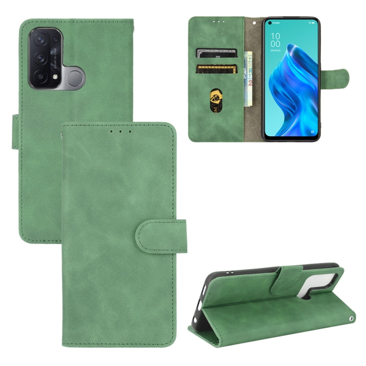 Solid Color Skin Feel Magnetic Buckle Horizontal Flip Calf Texture PU Leather Case with Holder & Card Slots & Wallet, For OPPO Reno5 A(Japan), For OPPO Reno6 Pro+, For OPPO Reno6 Pro, For OPPO Reno6