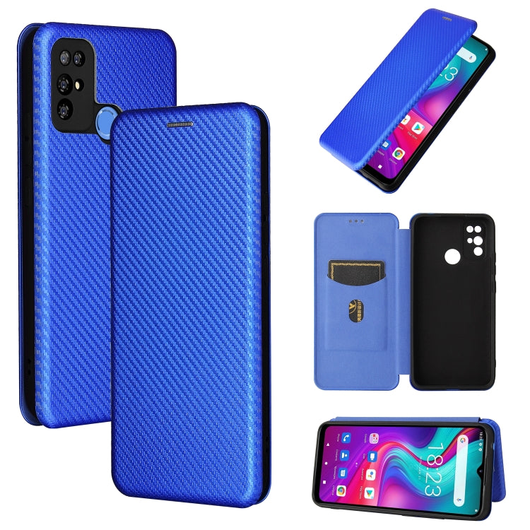 Carbon Fiber Texture Magnetic Horizontal Flip TPU + PC + PU Leather Case with Card Slot, For OPPO Reno6 Pro+ 5G, For OPPO Reno6, For TCL 20 SE, For Google Pixel 6 Pro, For Doogee X96 Pro