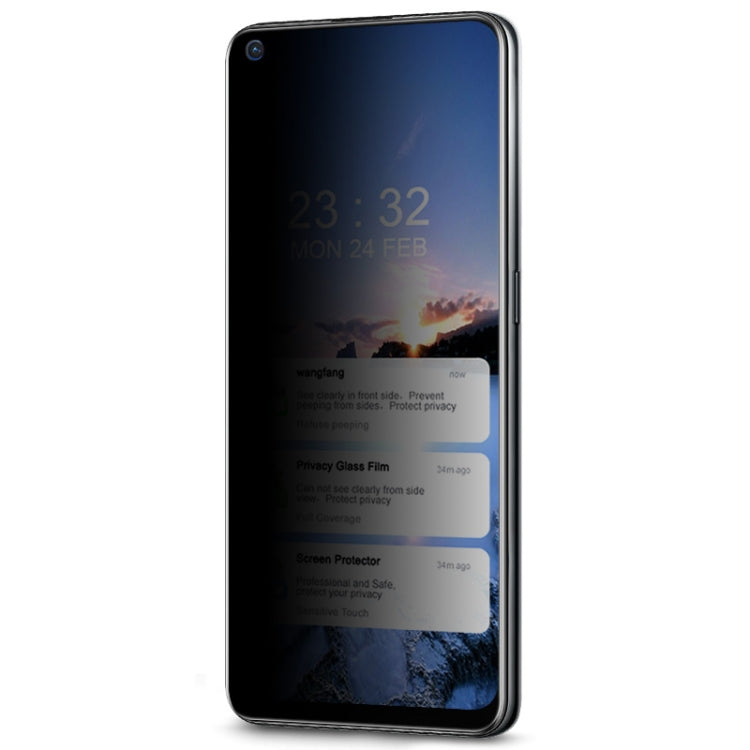 IMAK HD Anti-spy Tempered Glass Protective Film, For OnePlus 9 Pro 5G, For OPPO F19 Pro / F19 Pro+ 5G / Find