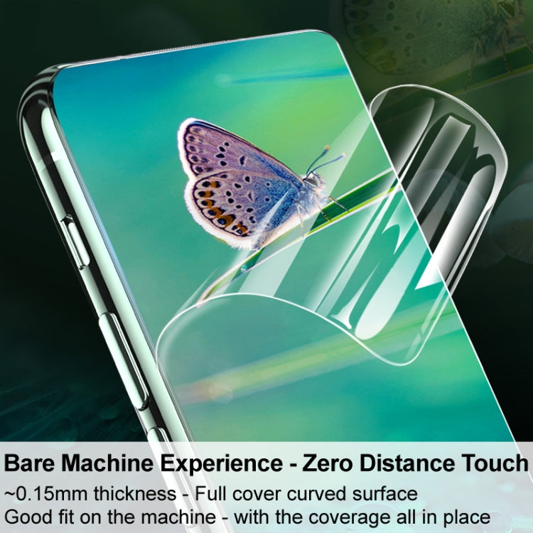 2 PCS IMAK Curved Full Screen Hydrogel Film Front Protector, For OPPO A54 5G, For OPPO Reno6 Pro 5G / Find X3 Neo, For Asus Zenfone 8 ZS590KS, For Asus Zenfone 8 Flip, For Samsung Galaxy F52 5G, For Sony Xperia 1 III