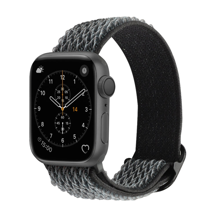 Wave Texture Nylon Replacement Watchbands For Apple Watch Series, 7 45mm / 6 &amp; SE &amp; 5 &amp; 4 44mm / 3 &amp; 2 &amp; 1 42mm, 7 41mm / 6 &amp; SE &amp; 5 &amp; 4 40mm / 3 &amp; 2 &amp; 1 38mm