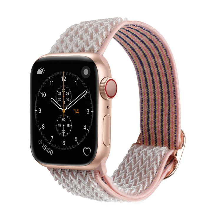 Wave Texture Nylon Replacement Watchbands For Apple Watch Series, 7 45mm / 6 &amp; SE &amp; 5 &amp; 4 44mm / 3 &amp; 2 &amp; 1 42mm, 7 41mm / 6 &amp; SE &amp; 5 &amp; 4 40mm / 3 &amp; 2 &amp; 1 38mm