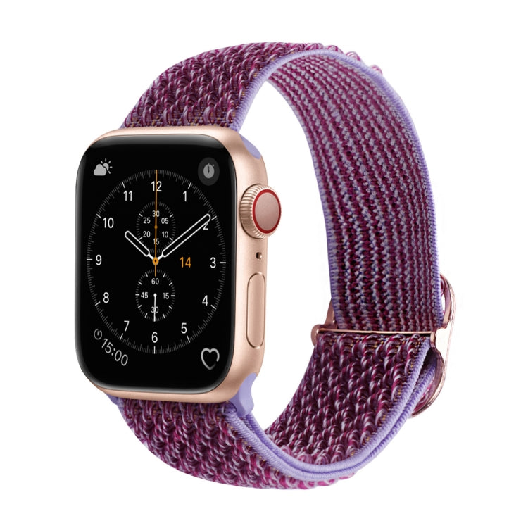 Wave Texture Nylon Replacement Watchbands For Apple Watch Series, 7 45mm / 6 &amp; SE &amp; 5 &amp; 4 44mm / 3 &amp; 2 &amp; 1 42mm, 7 41mm / 6 &amp; SE &amp; 5 &amp; 4 40mm / 3 &amp; 2 &amp; 1 38mm