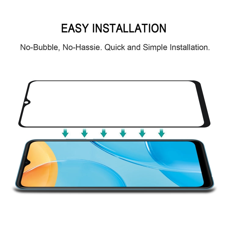 Full Glue Full Cover Screen Protector Tempered Glass Film, For OPPO A35 / A54S (1 PC), For OPPO A95 5G (1 PC), For OPPO K9 (1 PC)