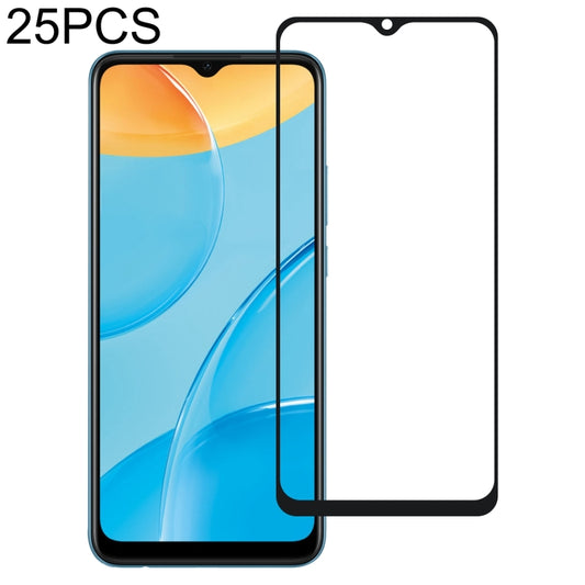 25 PCS Full Glue Full Screen Tempered Glass Film, For OPPO A35 / A54S (25 PCS), For OPPO A95 5G (25 PCS), For OPPO K9 (25 PCS)