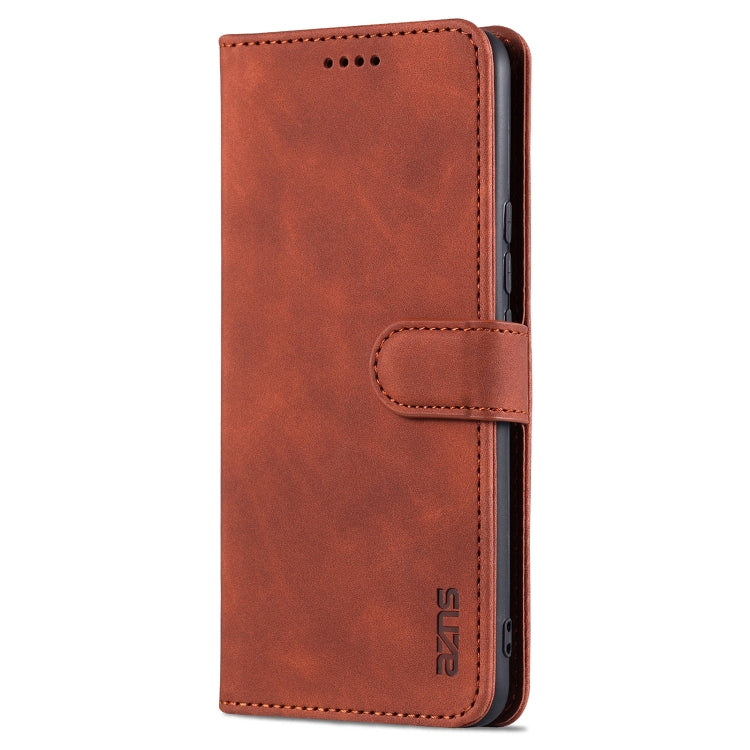 AZNS Skin Feel Calf Texture Horizontal Flip Leather Case with Card Slots & Holder & Wallet, For vivo V21, For vivo X60, For vivo X60 Pro