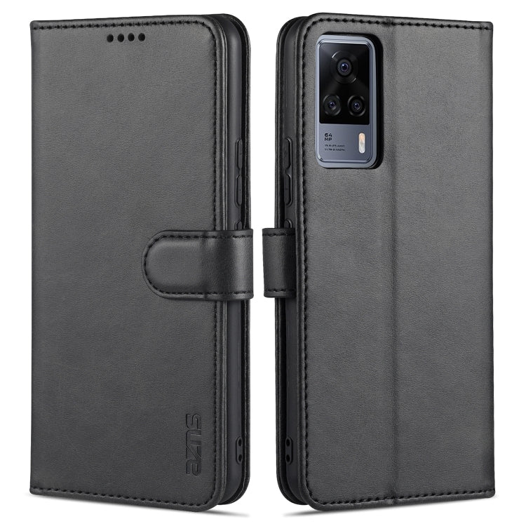 AZNS Skin Feel Calf Texture Horizontal Flip Leather Case with Card Slots &amp; Holder &amp; Wallet, For vivo S9e, For vivo Y17 / Y3 / Y3S