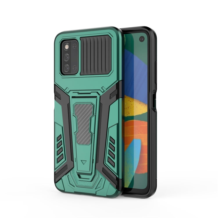 War Chariot Series Armor All-inclusive Shockproof PC + TPU Protective Case with Invisible Holder, For OPPO Reno6 Pro+ 5G, For Samsung Galaxy F52 5G