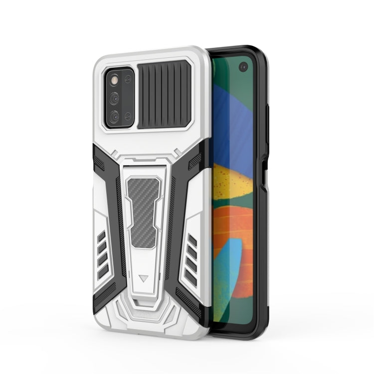 War Chariot Series Armor All-inclusive Shockproof PC + TPU Protective Case with Invisible Holder, For OPPO Reno6 Pro+ 5G, For Samsung Galaxy F52 5G
