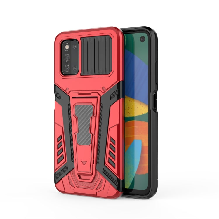 War Chariot Series Armor All-inclusive Shockproof PC + TPU Protective Case with Invisible Holder, For OPPO Reno6 Pro+ 5G, For Samsung Galaxy F52 5G