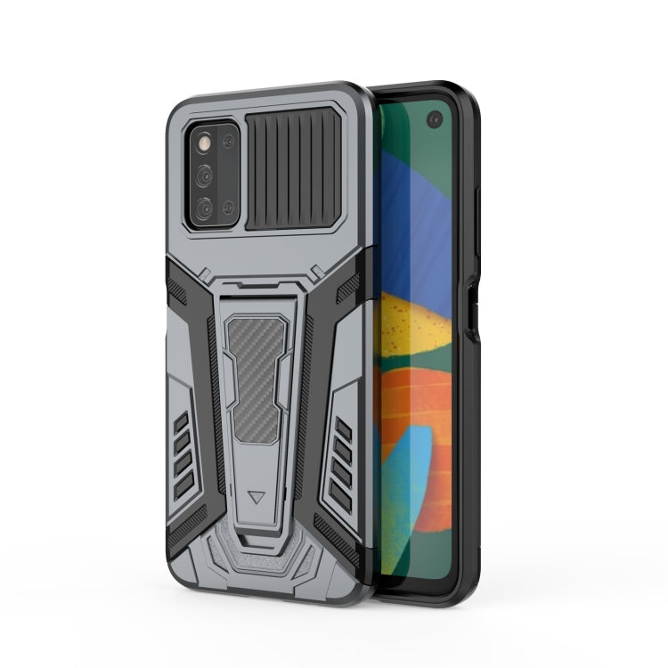 War Chariot Series Armor All-inclusive Shockproof PC + TPU Protective Case with Invisible Holder, For OPPO Reno6 Pro+ 5G, For Samsung Galaxy F52 5G
