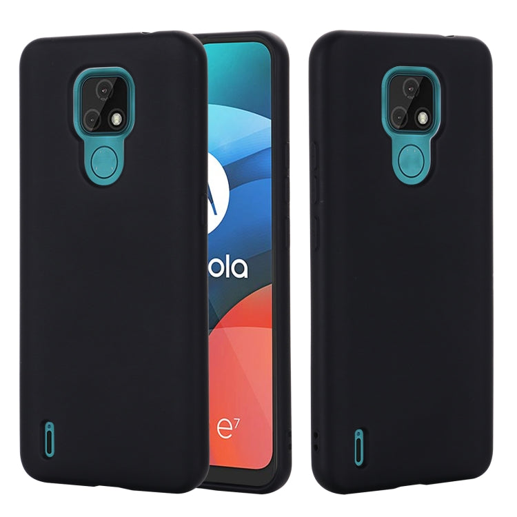 Pure Color Liquid Silicone Shockproof Full Coverage Case, For OPPO A74 4G / F19, For vivo Y51 2020 / Y51a / Y51s / Y31, For Motorola Moto E7 2020, For Motorola Moto G50