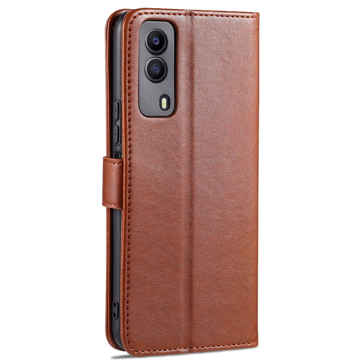 AZNS Sheepskin Texture Horizontal Flip Leather Case with Holder &amp; Card Slots &amp; Wallet, For vivo Y53s
